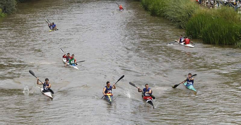 Descenso en piraguas por el Río Pisuerga en Alar del Rey