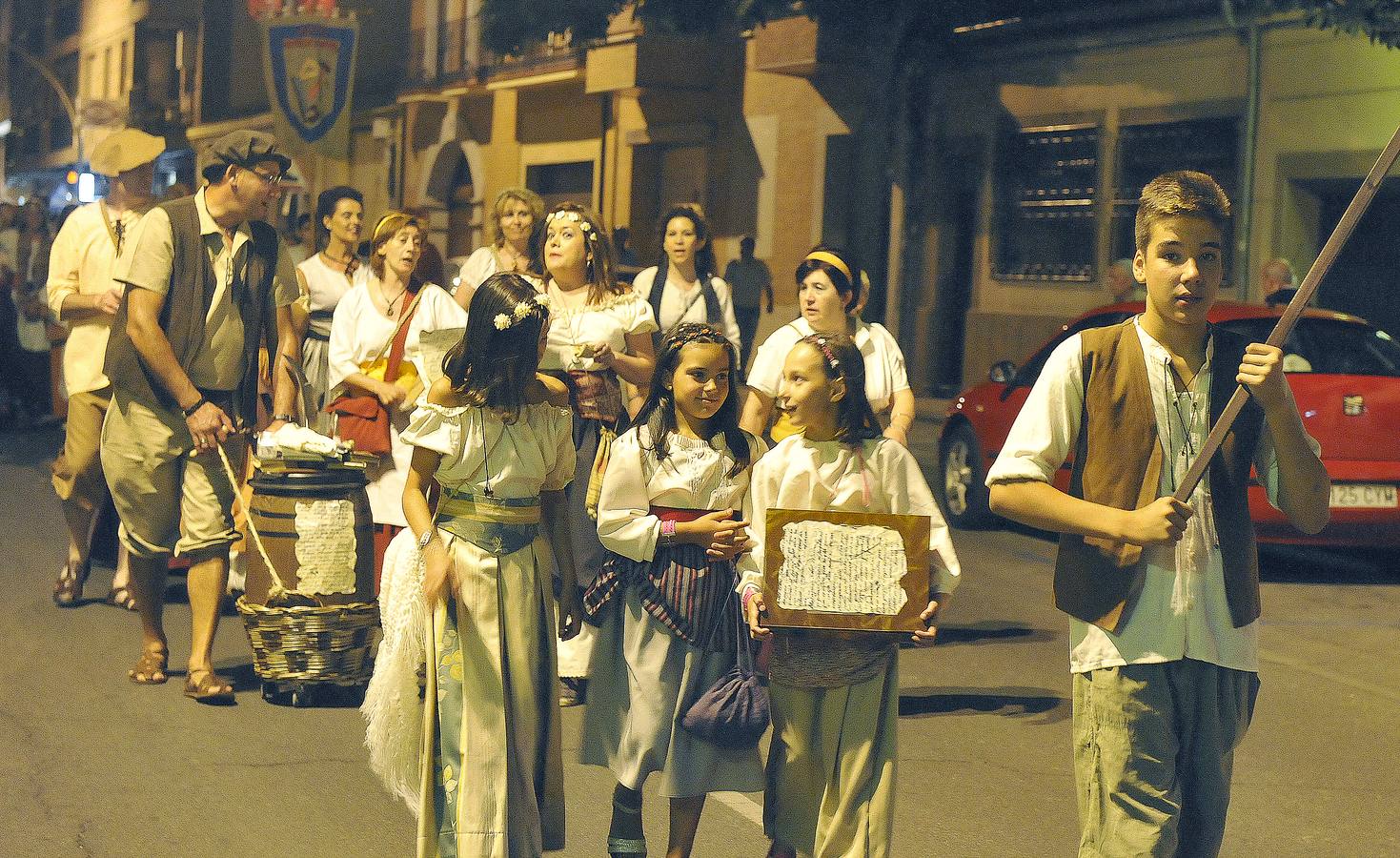 Desfile de los Imperiales y los Comuneros en Medina