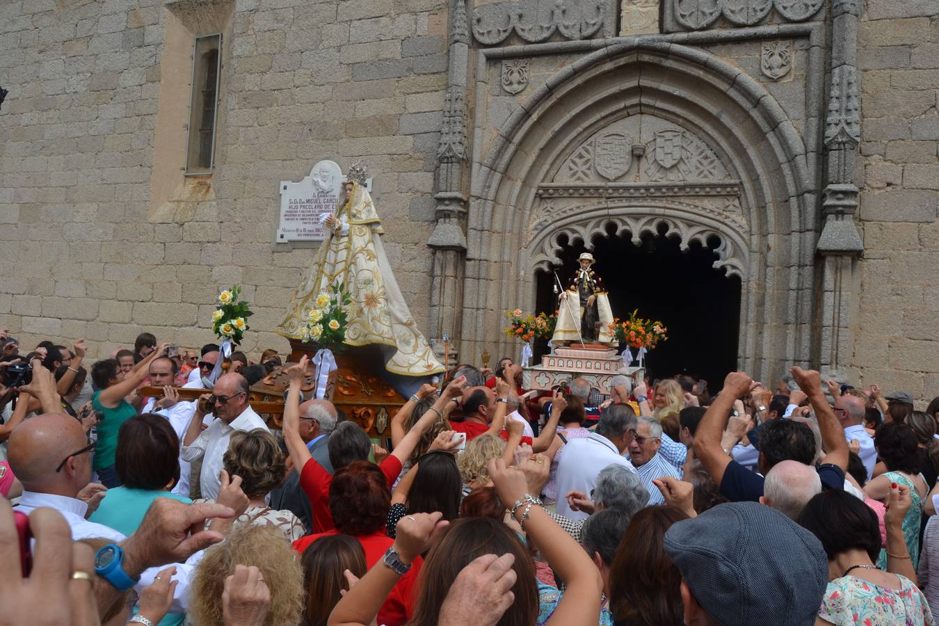 Procesión en Macotera (Salamanca)