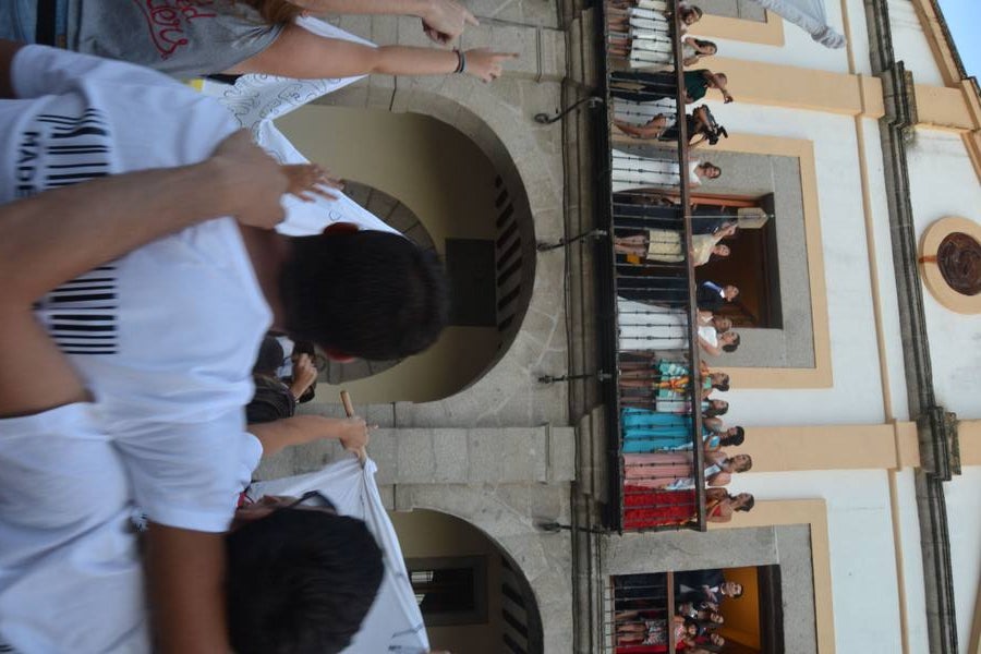 Pregón y proclamación de las reinas en las Fiestas de Peñaranda (Salamanca)