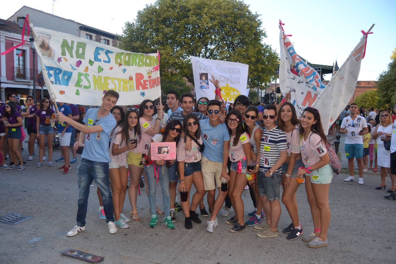 Pregón y proclamación de las reinas en las Fiestas de Peñaranda (Salamanca)