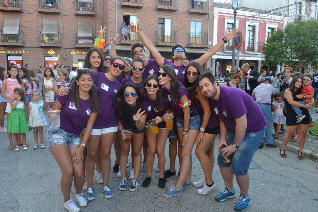 Pregón y proclamación de las reinas en las Fiestas de Peñaranda (Salamanca)