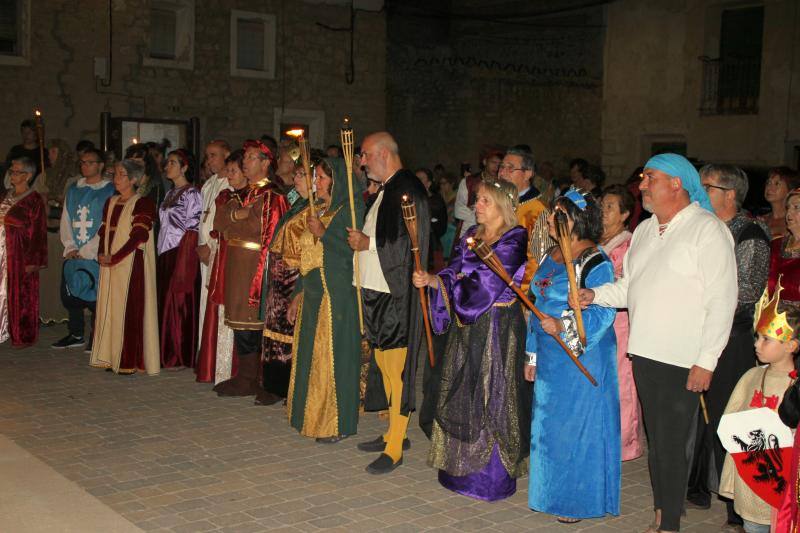 Recreación del cortejo fúnebre de los restos de Felipe El Hermoso en Hornillos de Cerrato