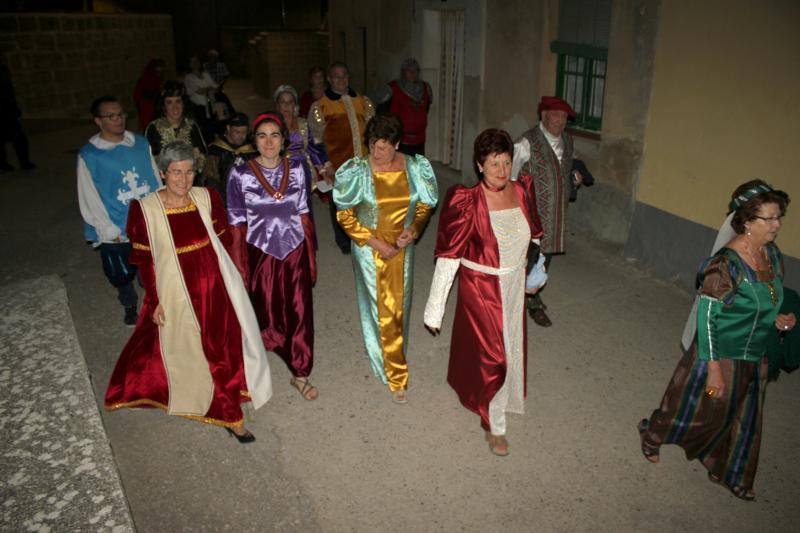 Recreación del cortejo fúnebre de los restos de Felipe El Hermoso en Hornillos de Cerrato