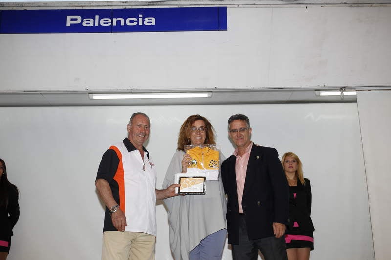 Entrega de premios de la 50ª edición de la Vuelta Ciclista a Palencia