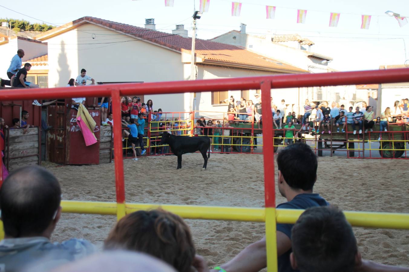 Primer encierro de las fiestas de Ciguñuela