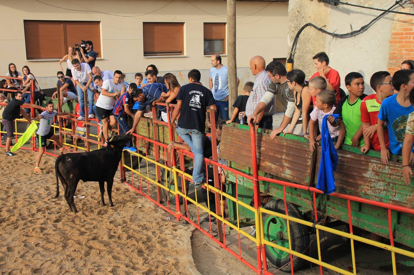 Segundo encierro de las fiestas de Ciguñuela