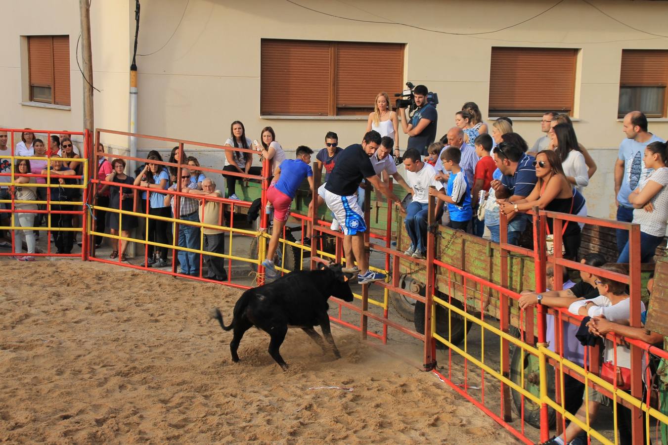 Segundo encierro de las fiestas de Ciguñuela