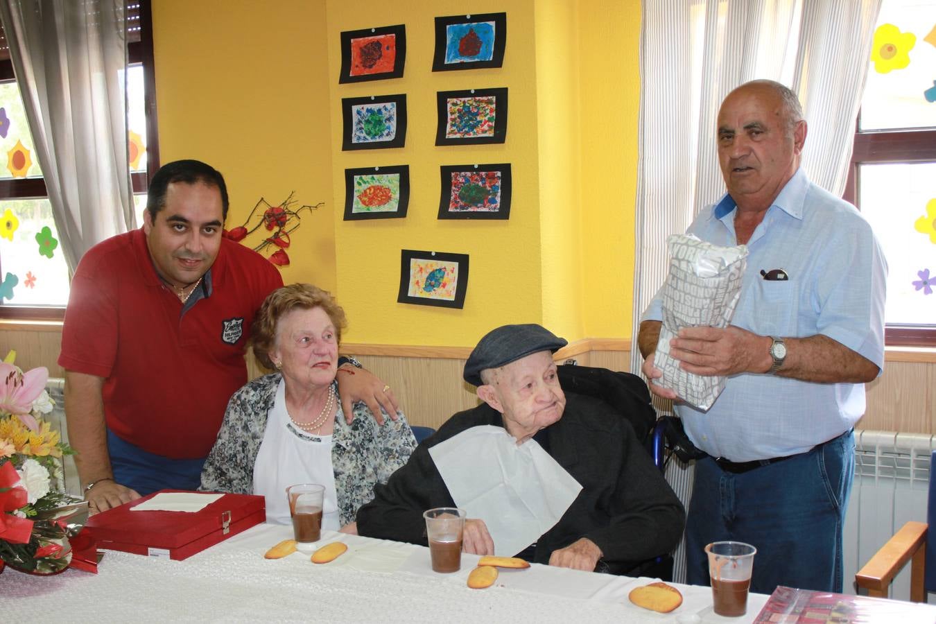 Baltanás rinde un homenaje a Luis Iglesias al cumplir cien años