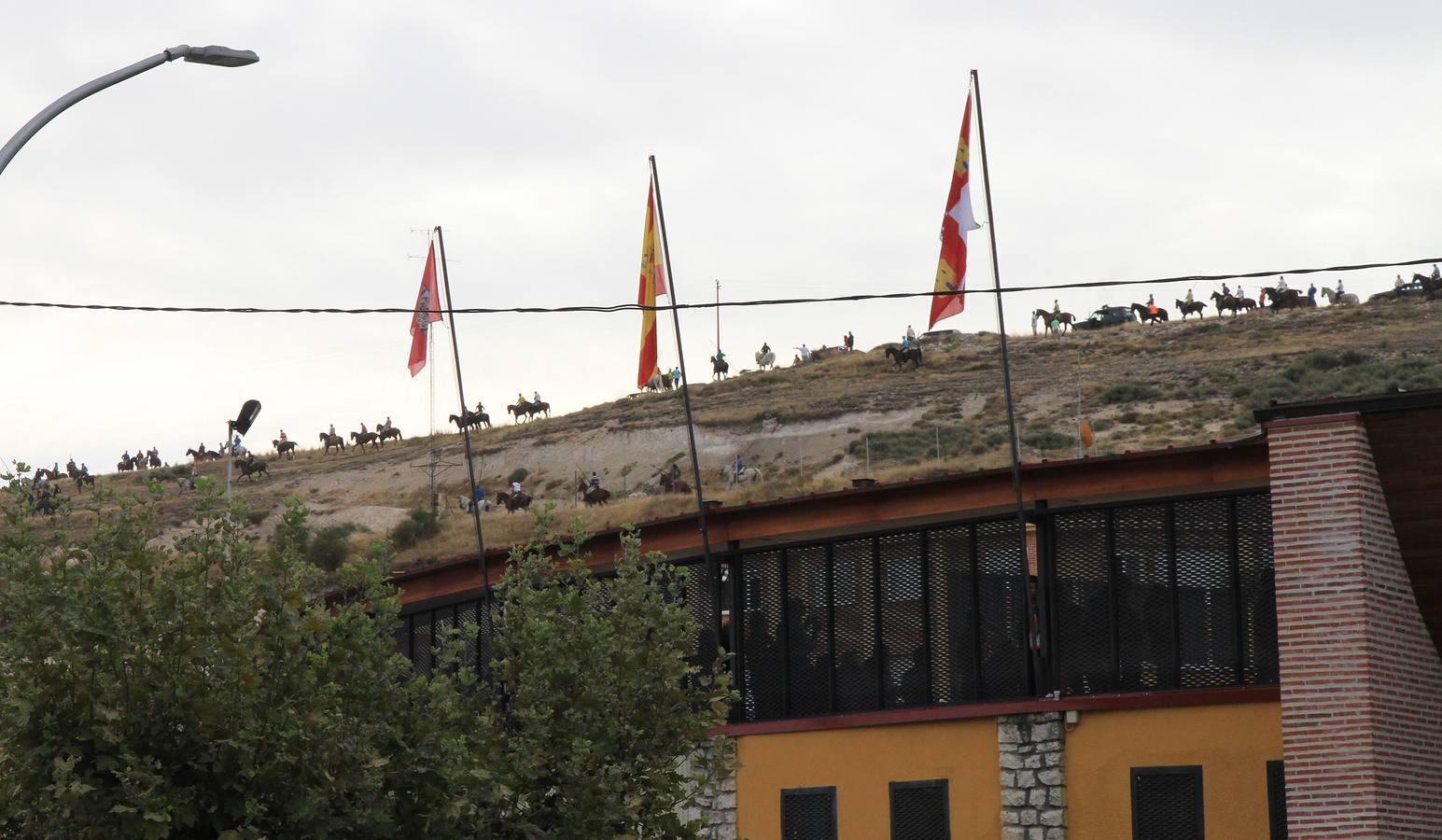 Segundo encierro de las fiestas de Cuéllar (Segovia)