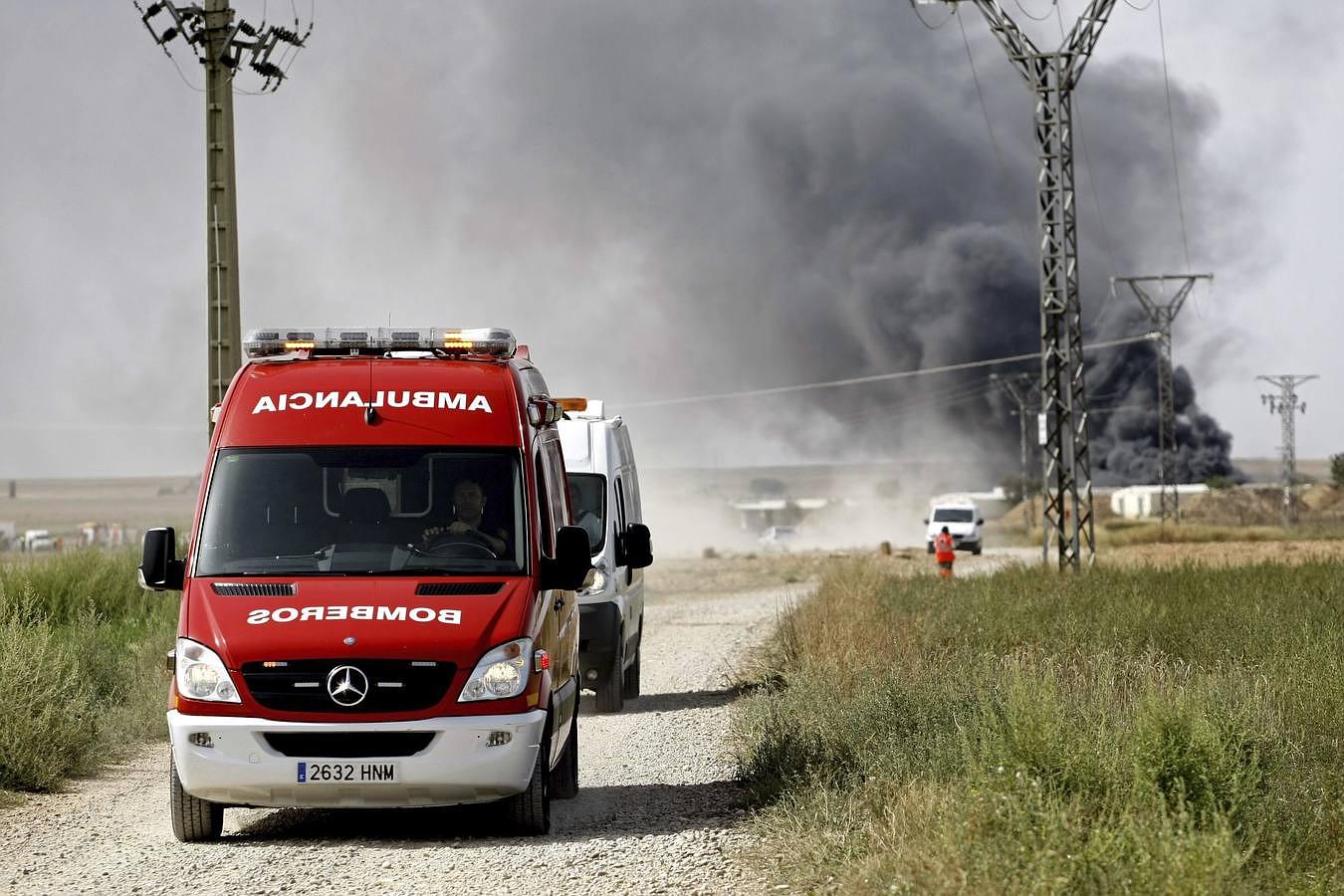 Explosión de una pirotecnia en Zaragoza