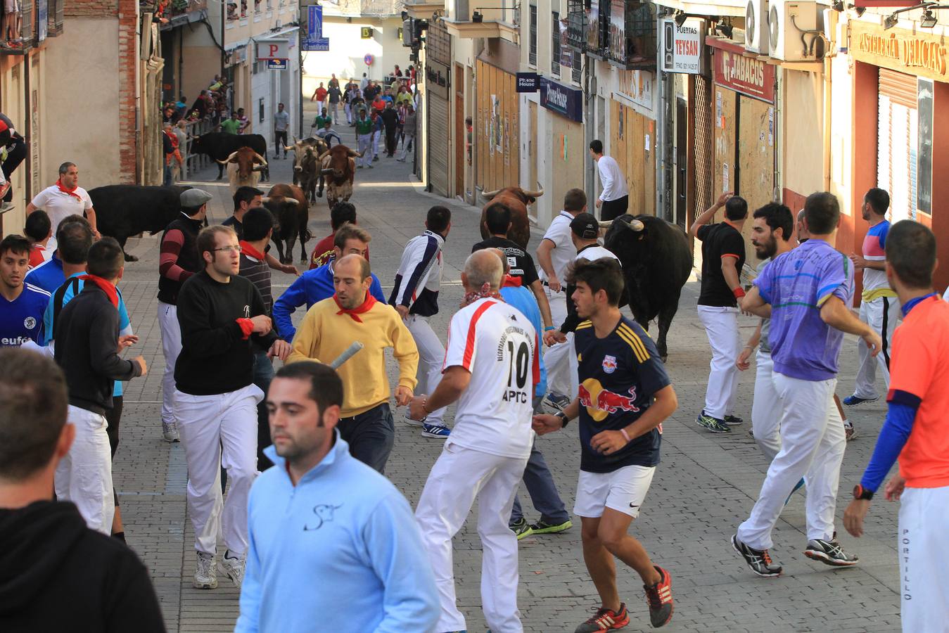 Quinto y último encierro de las fiestas de Cuéllar (Segovia)