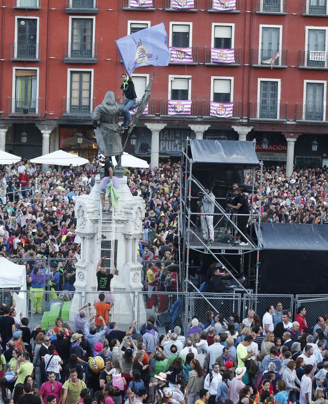 Pregón de Celtas Cortos en las Fiestas de Valladolid 2015