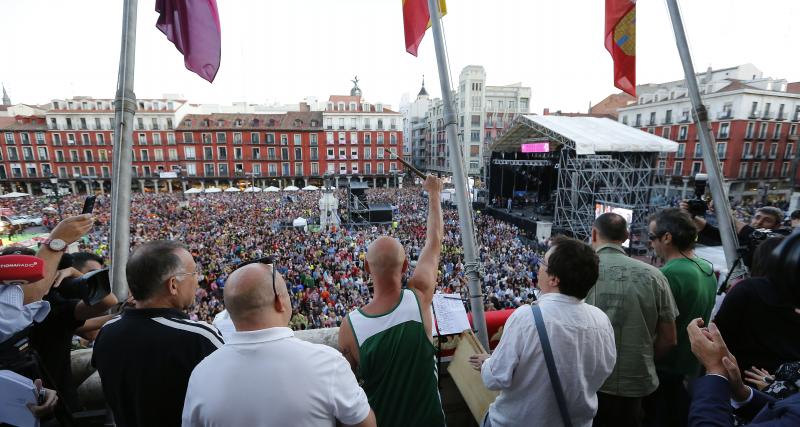 Pregón de Celtas Cortos en las Fiestas de Valladolid 2015