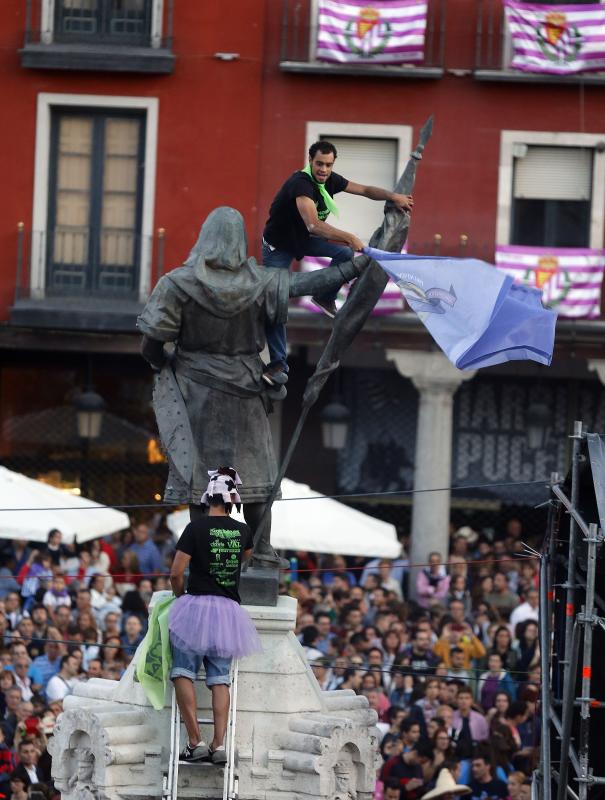 Pregón de Celtas Cortos en las Fiestas de Valladolid 2015