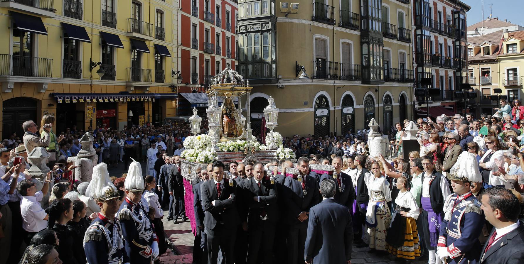 Procesión y misa por la Virgen de San Lorenzo, patrona de Valladolid