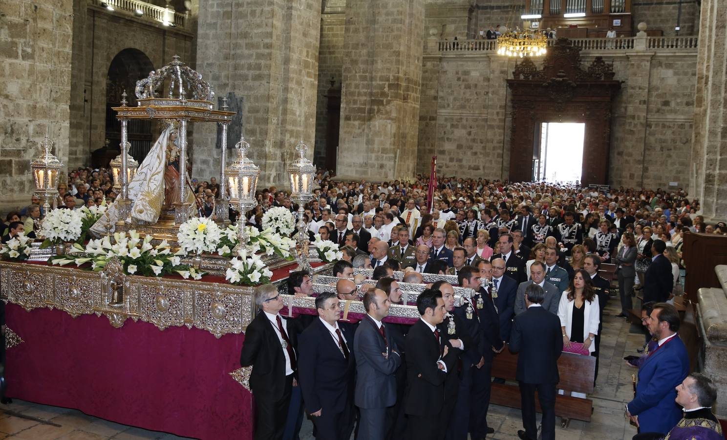 Procesión y misa por la Virgen de San Lorenzo, patrona de Valladolid