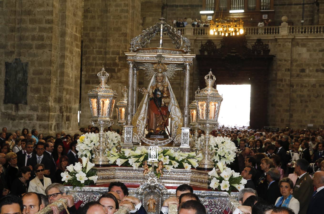 Procesión y misa por la Virgen de San Lorenzo, patrona de Valladolid