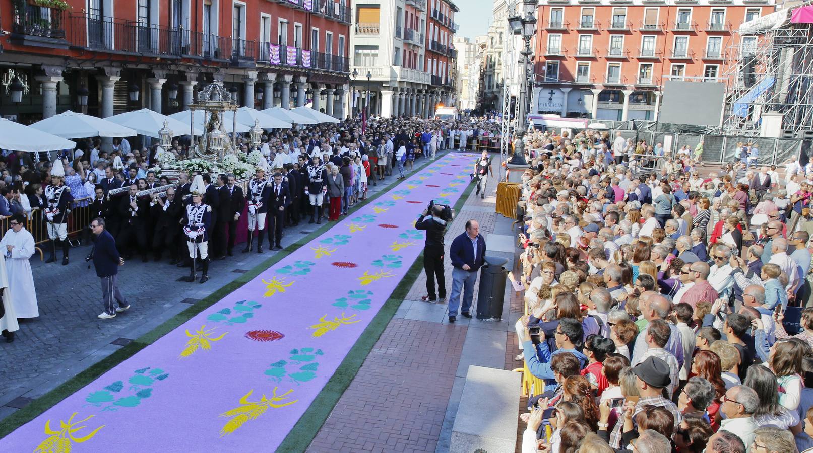 Procesión y misa por la Virgen de San Lorenzo, patrona de Valladolid