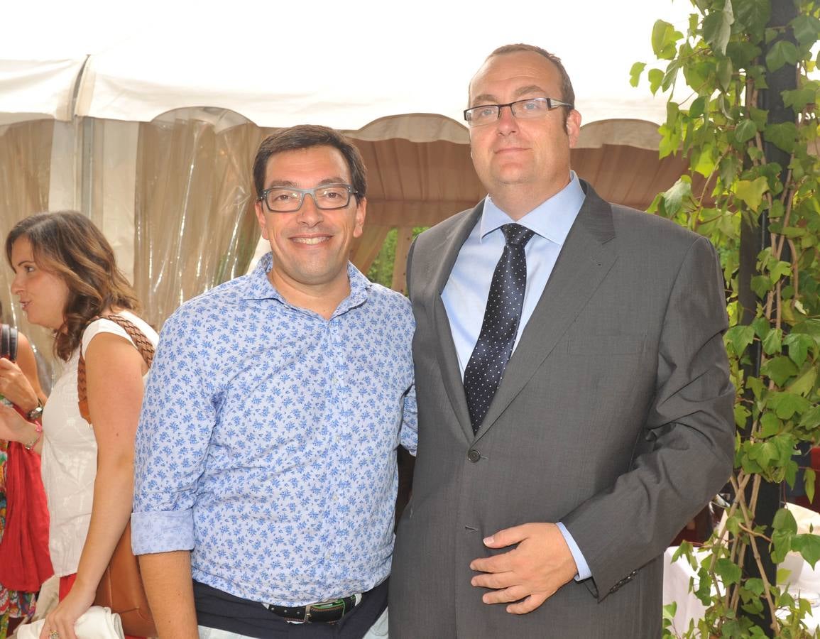 Prudencio Herrero, director de APD Castilla y León, y Julio Casado, de Mercadona.