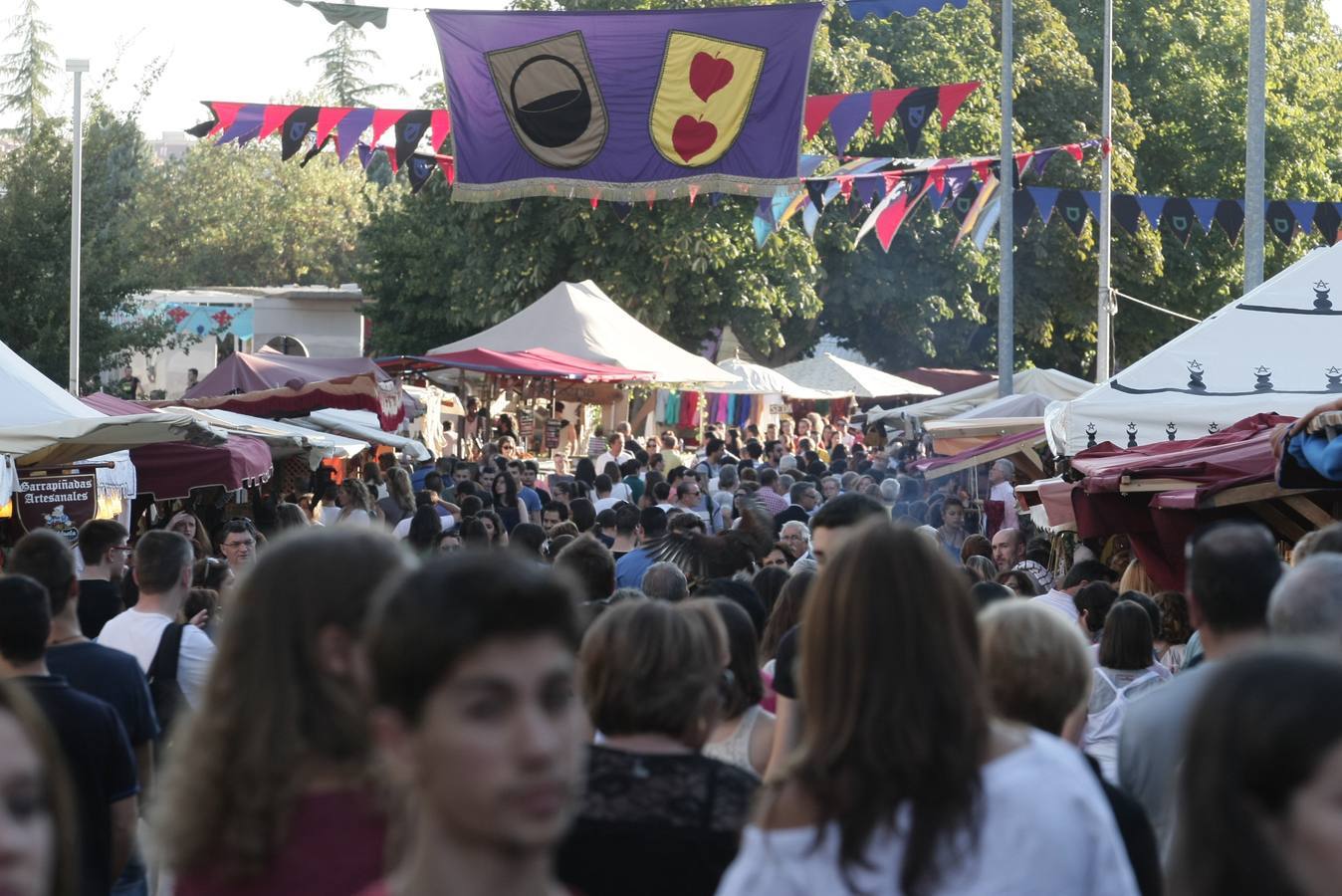 Inauguración del Mercado Medieval de Salamanca en la zona de La Vaguada