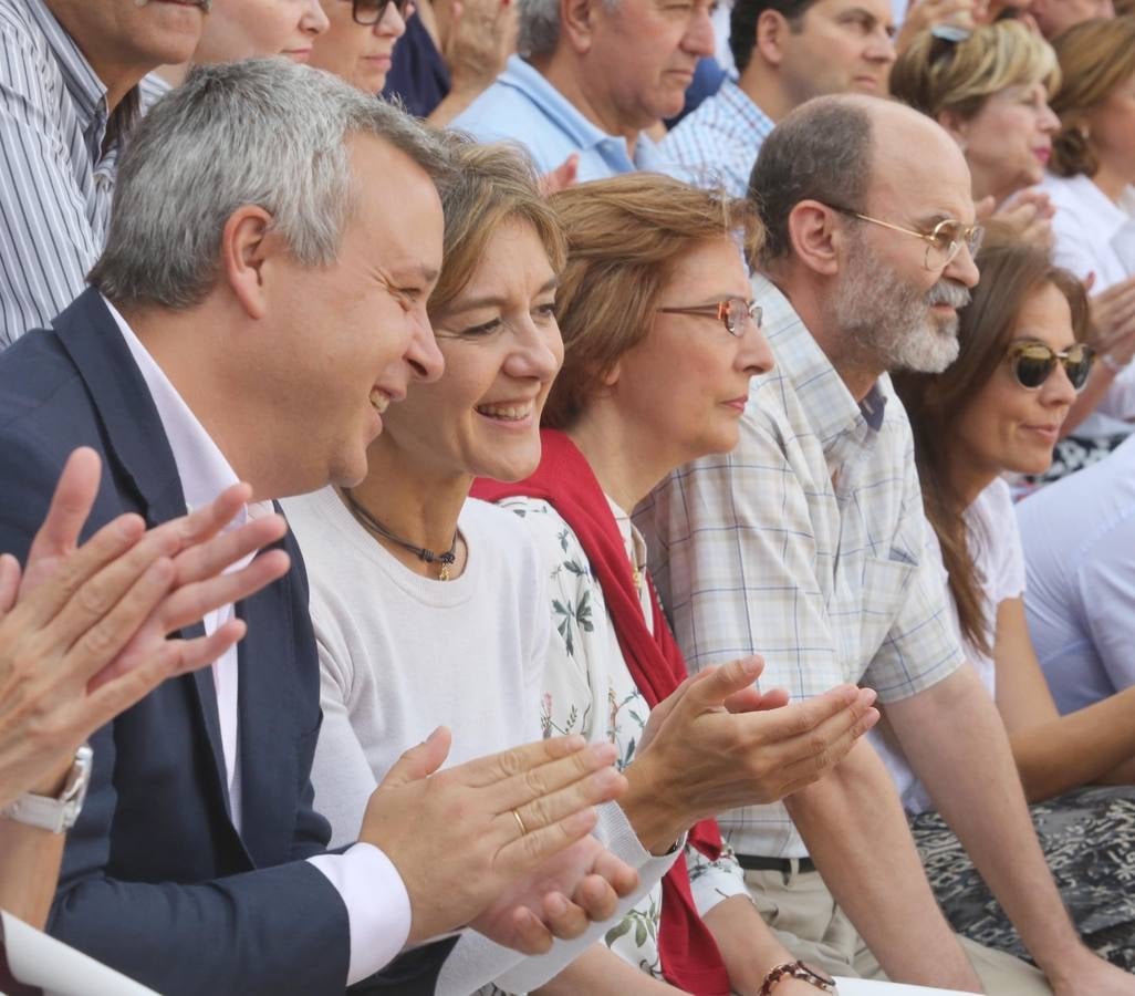 Asistentes a la corrida de toros del viernes 11 de septiembre en Valladolid