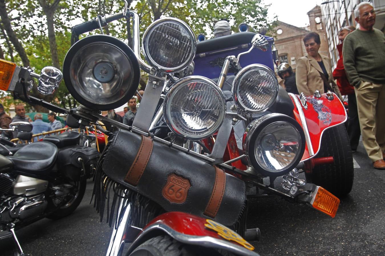 Reunión de Harley Davidson, Cafe Racer, Chopper...