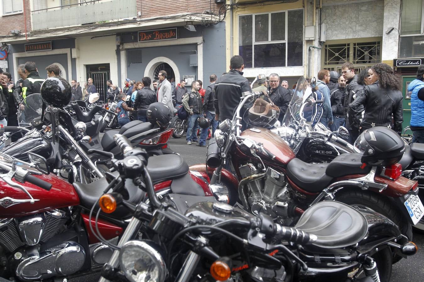 Reunión de Harley Davidson, Cafe Racer, Chopper...