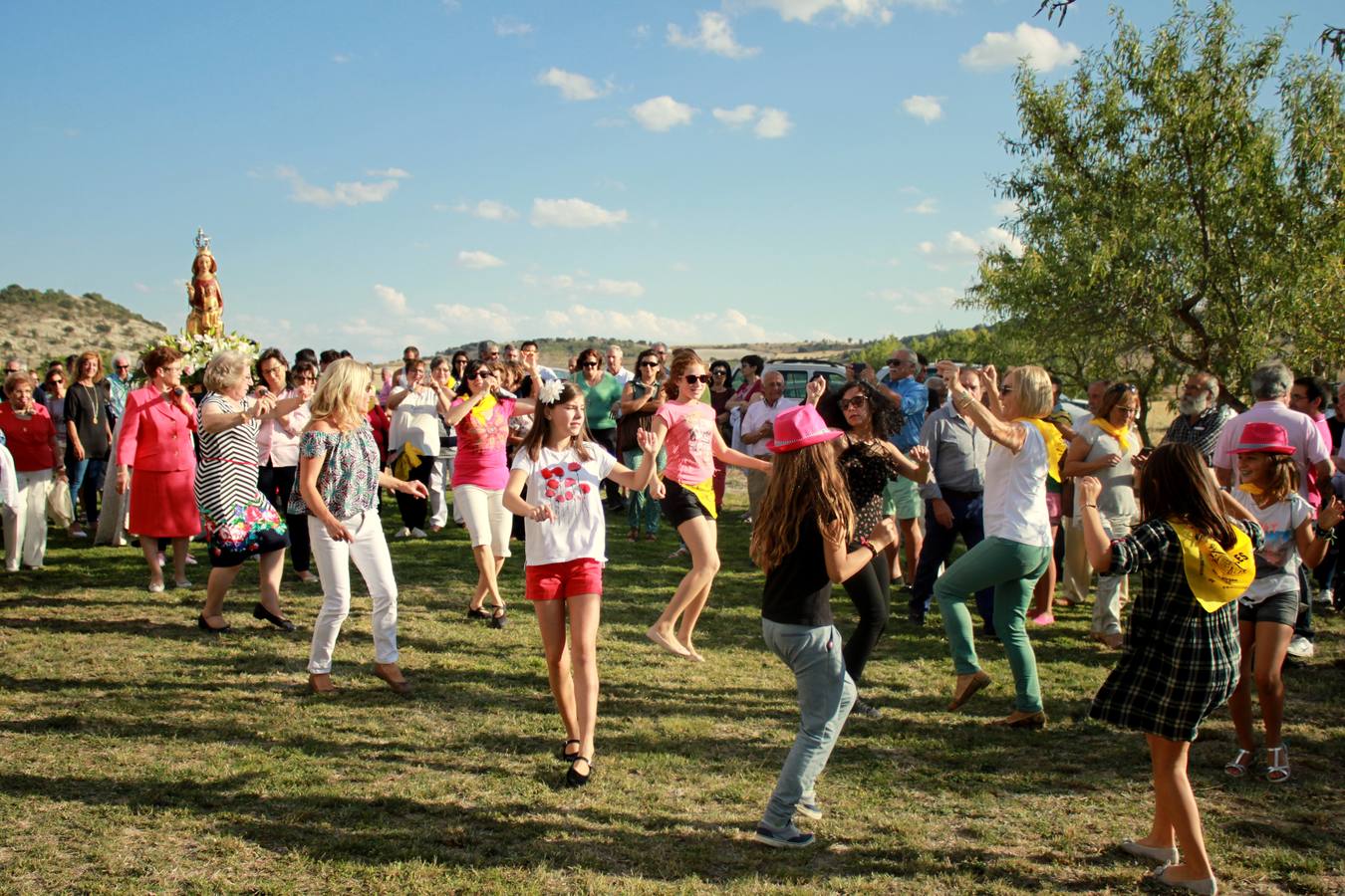 Valdecañas de Cerrato (Palencia) se rinde a la Virgen del Campo