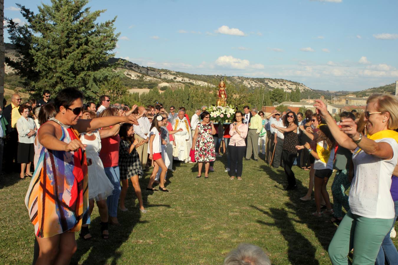 Valdecañas de Cerrato (Palencia) se rinde a la Virgen del Campo