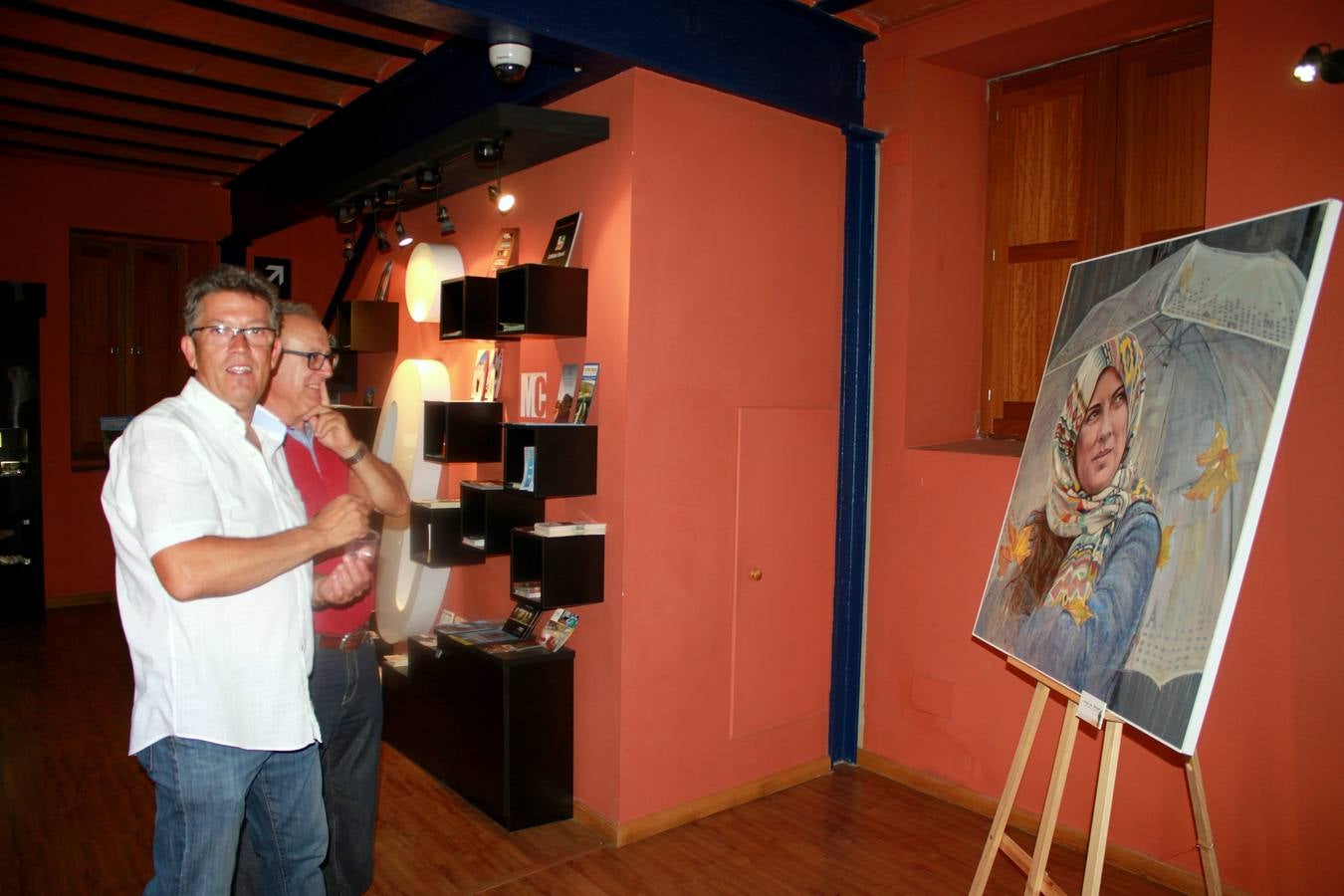 El pintor Antonio Varas expone su obra en el Museo del Cerrato Castellano de Baltanás (Palencia)
