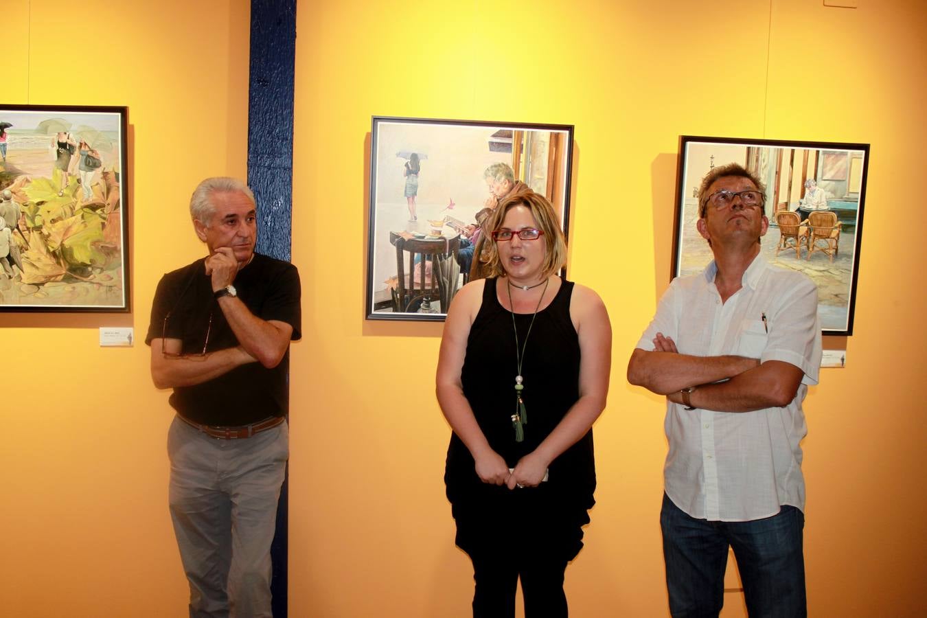 El pintor Antonio Varas expone su obra en el Museo del Cerrato Castellano de Baltanás (Palencia)