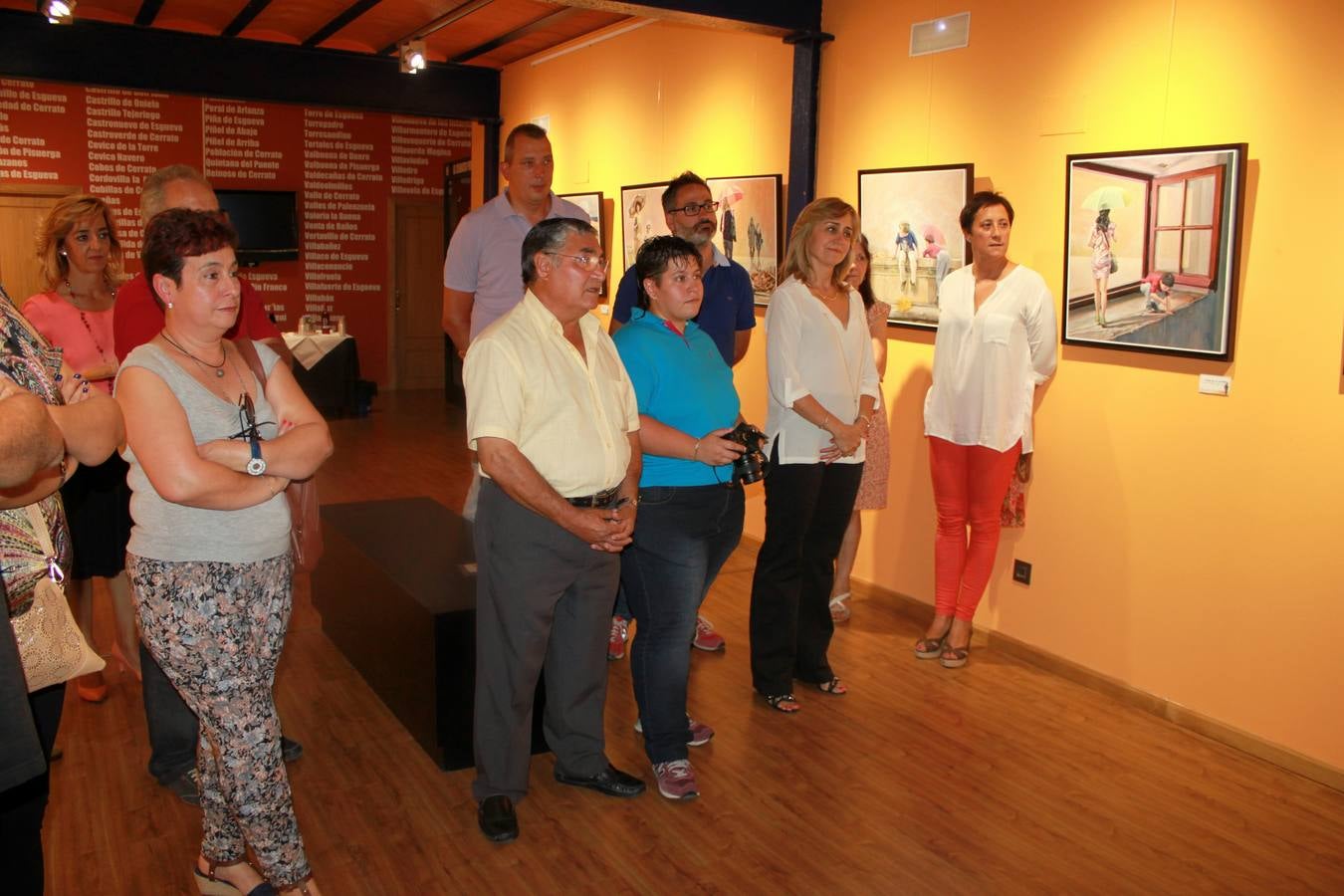 El pintor Antonio Varas expone su obra en el Museo del Cerrato Castellano de Baltanás (Palencia)