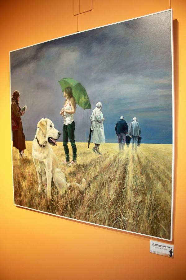 El pintor Antonio Varas expone su obra en el Museo del Cerrato Castellano de Baltanás (Palencia)