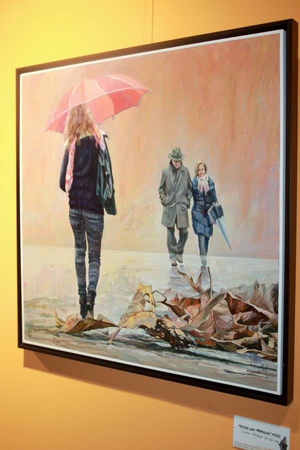 El pintor Antonio Varas expone su obra en el Museo del Cerrato Castellano de Baltanás (Palencia)