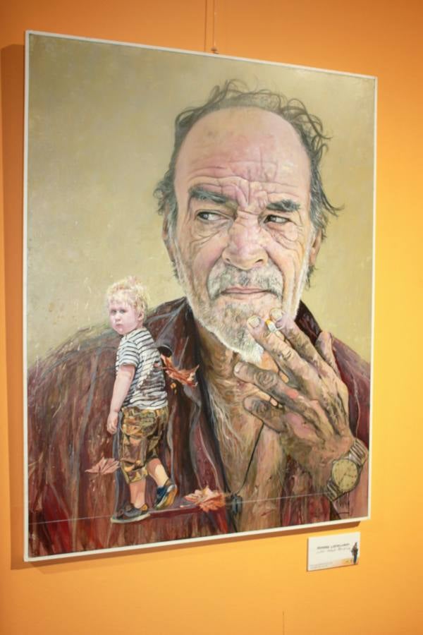 El pintor Antonio Varas expone su obra en el Museo del Cerrato Castellano de Baltanás (Palencia)