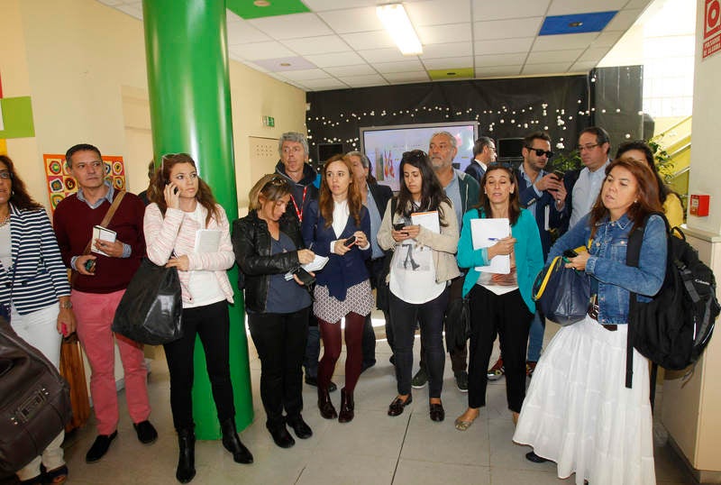 La reina Letizia inaugura el curso escolar en el colegio público Marqués de Santillana de Palencia (1/2)