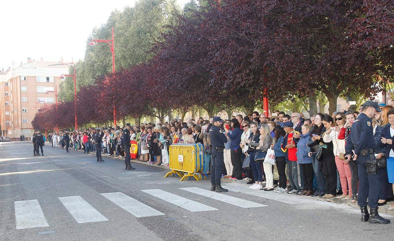 La reina Letizia inaugura el curso escolar en el colegio público Marqués de Santillana de Palencia (1/2)