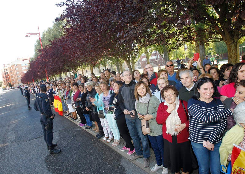 La reina Letizia inaugura el curso escolar en el colegio público Marqués de Santillana de Palencia (1/2)