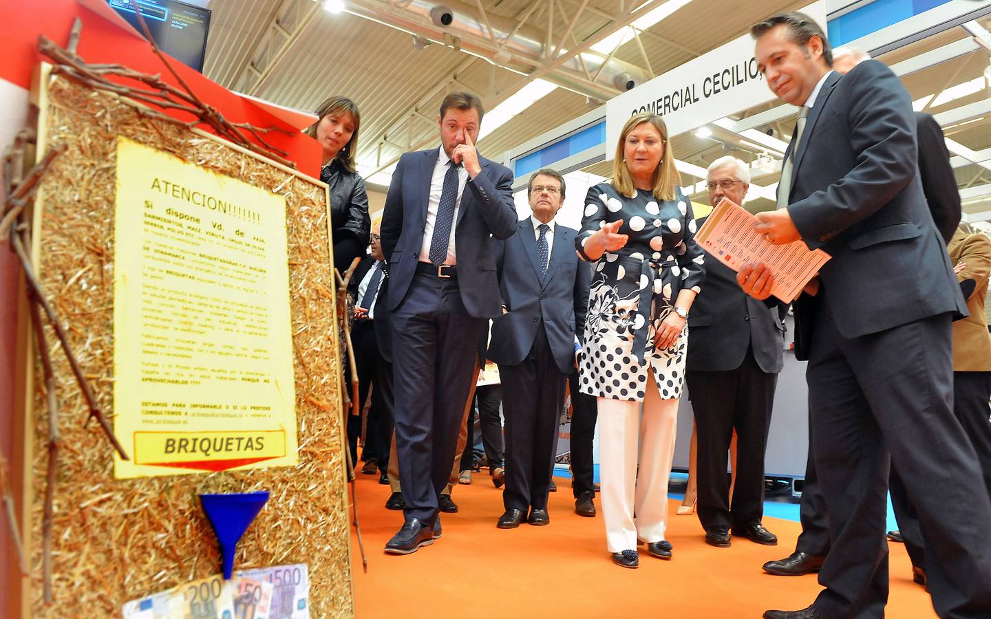 Inauguración de la X Feria Internacional Expobiomasa en Valladolid