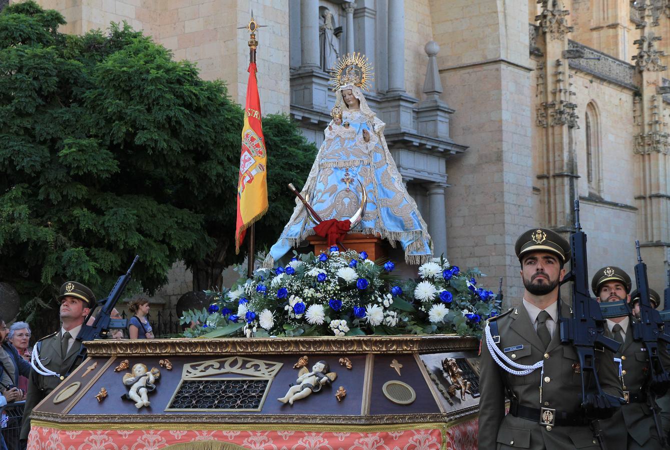 La Virgen de la Fuencisla regresa a su santuario