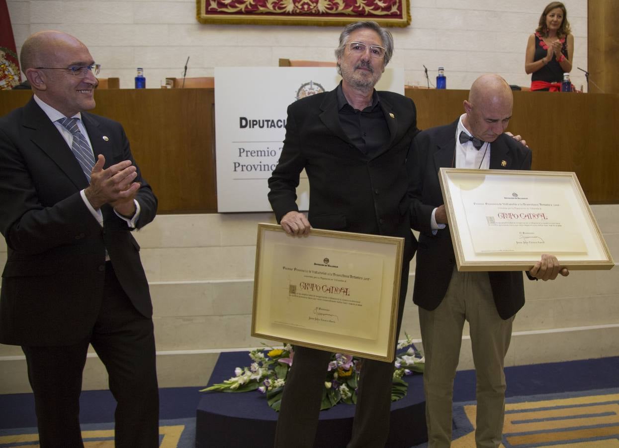 Candeal recibe el Premio Trayectoria Artística Provincia de Valladolid 2015