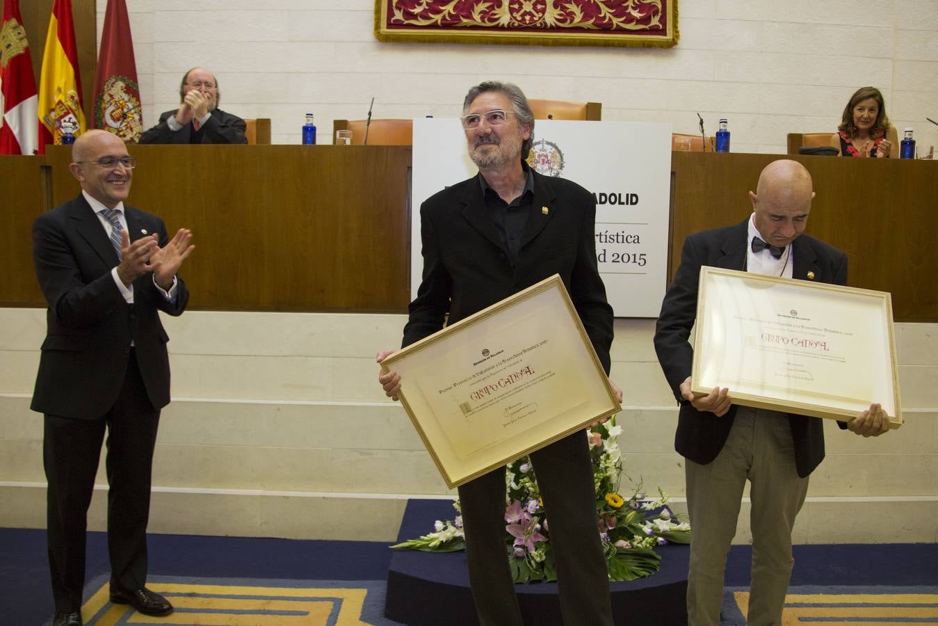 Candeal recibe el Premio Trayectoria Artística Provincia de Valladolid 2015