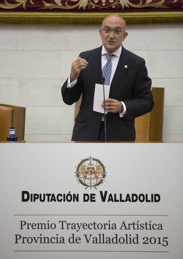 Candeal recibe el Premio Trayectoria Artística Provincia de Valladolid 2015