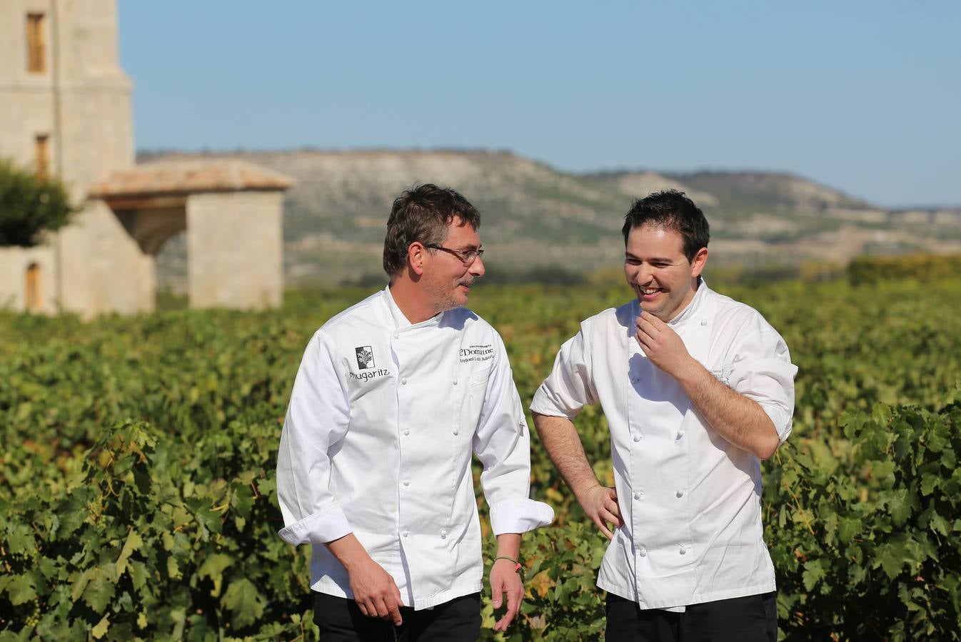 El mejor cocinero del mundo, Joan Roca, en la tradicional pisada de uva de Abadía de Retuerta (Valladolid)