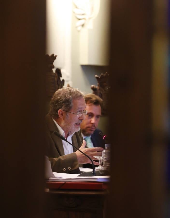 Pleno en el Ayuntamiento de Valladolid