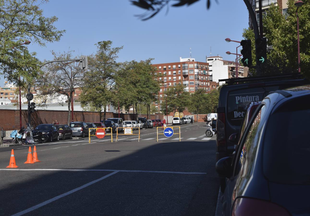 Atascos por las obras en el túnel de Labradores