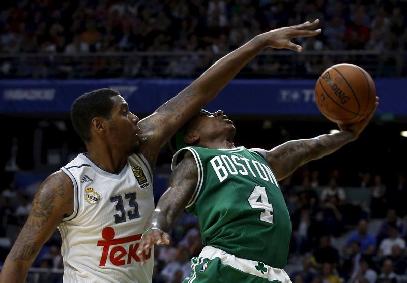 Las mejores imágenes del Real Madrid - Boston Celtics