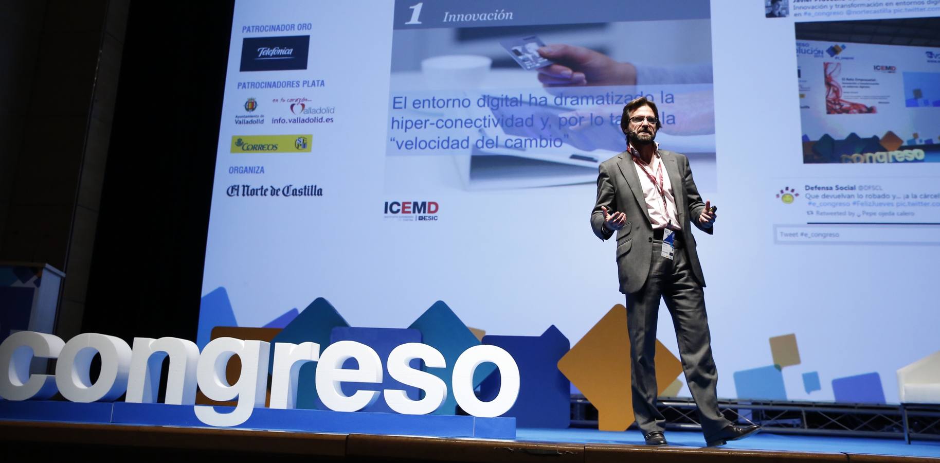 Ha comenzado una nueva e-ra, cuarto bloque del Congreso e-volución que organiza El Norte de Castilla