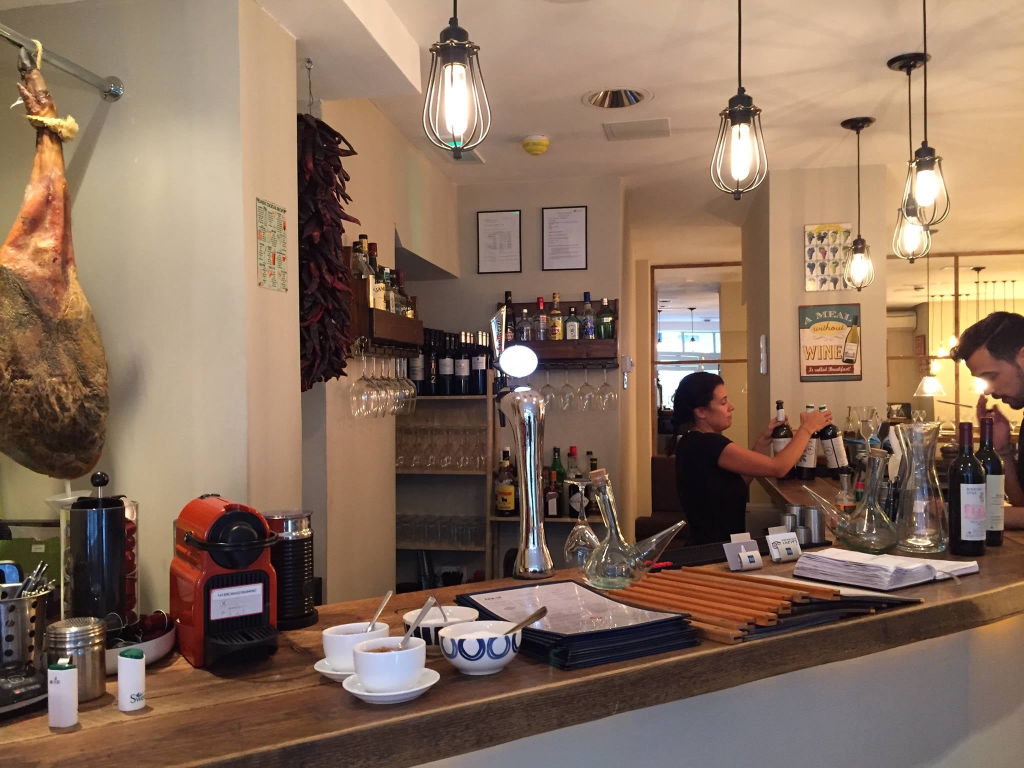 Restaurante de tapas Arbina Taste of Spain (Sabor de España), en Londres